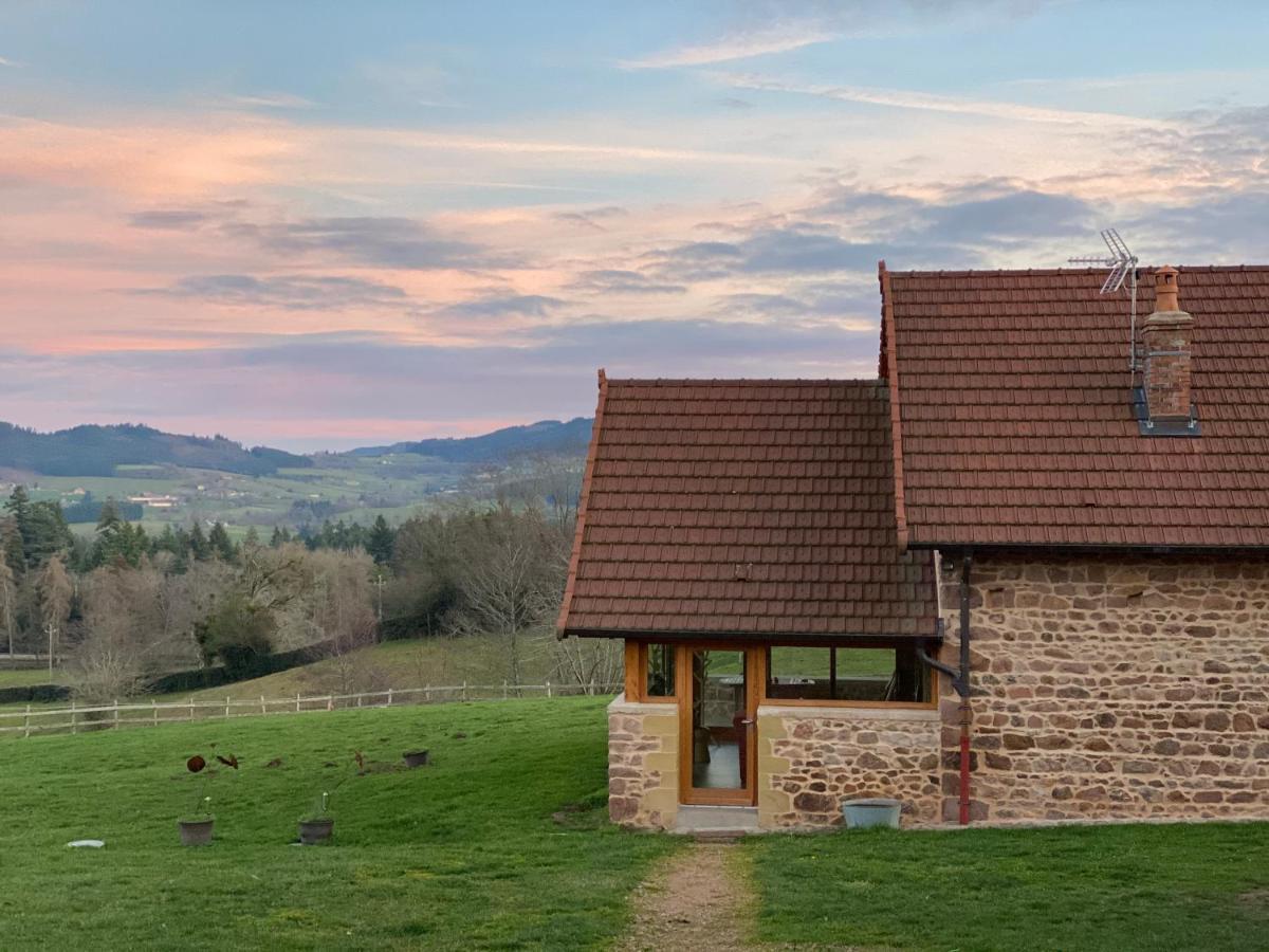Les Perruchons Ancienne Grange Renovee Avec Soin Villa Ozolles Bagian luar foto